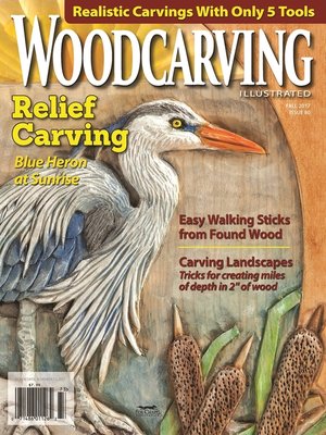 cover image of Woodcarving Illustrated Issue 80 Fall 2017